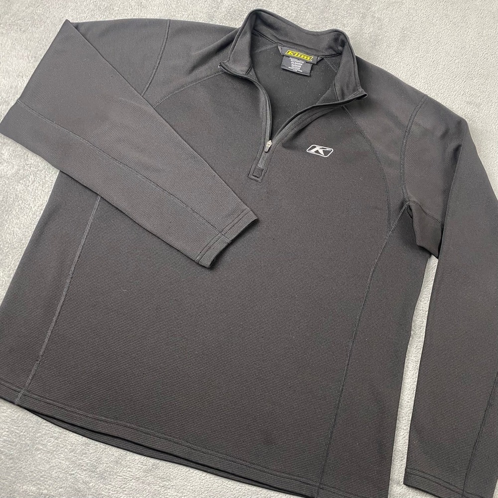 Klim Mens L Defender Pullover Fleece Quarter Zip BaseLayer Dirt Bike Snowmobile